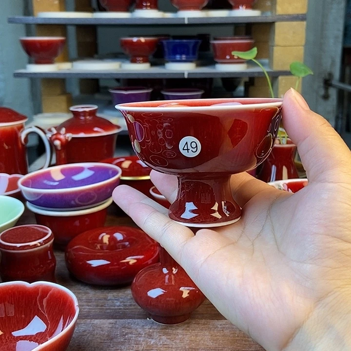 景德镇名陶坊原矿郎红