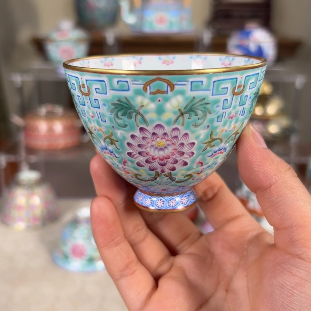 纯手工手绘 高端茶器