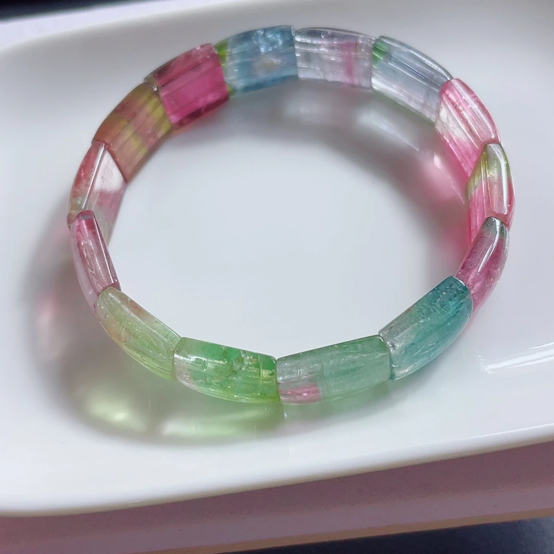 未镶嵌手链碧玺11mm左右