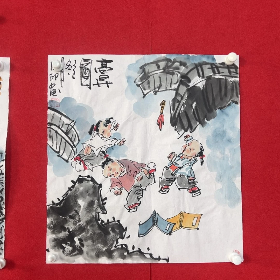 国画绘画国画作品