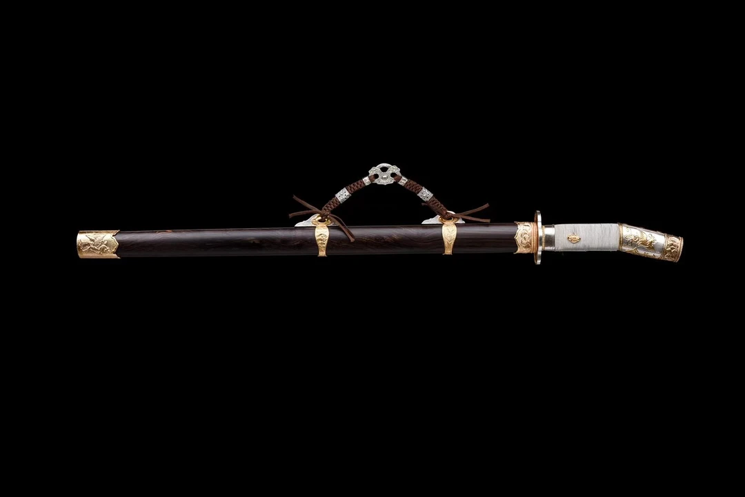 敬安刀百炼钢夹钢烧刃～未开刃