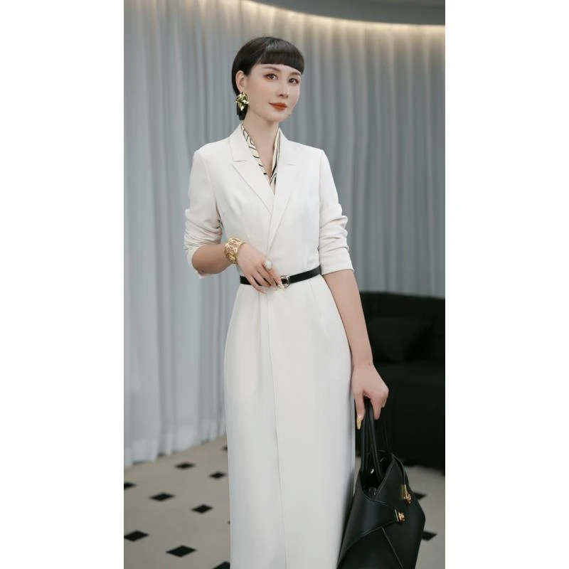 米兰风尚裙-鹿歌时尚气质中长款修身显瘦连衣裙H51ZLA0311