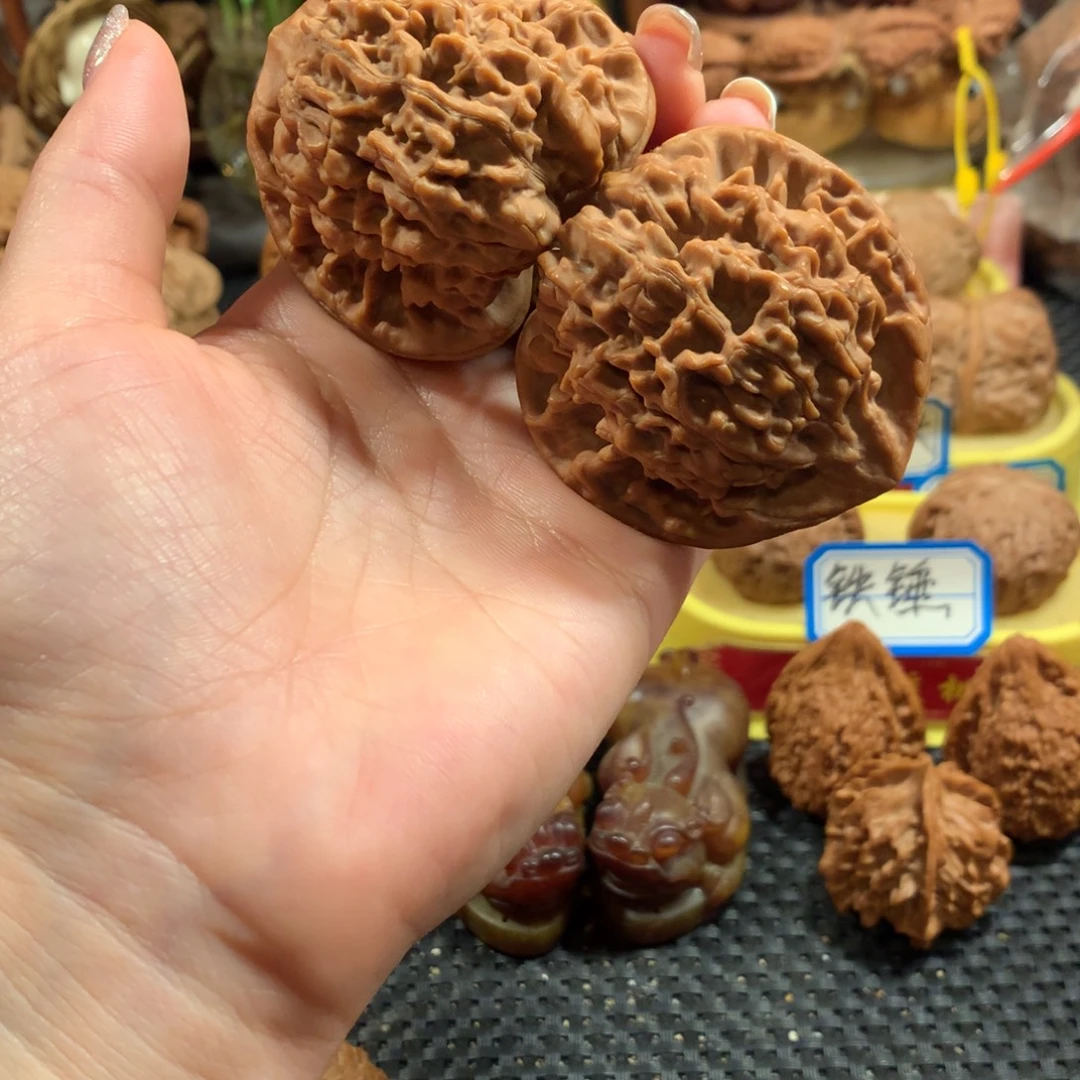 文玩核桃把件大官帽