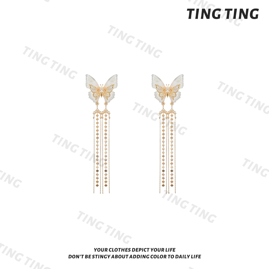 合金胸针 【婷婷】《肩夹蝴蝶》胸针 WTTZ2SX233