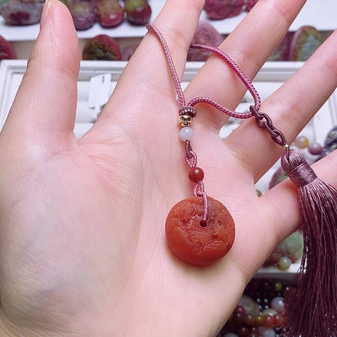 玛瑙/玉髓未镶嵌颈饰