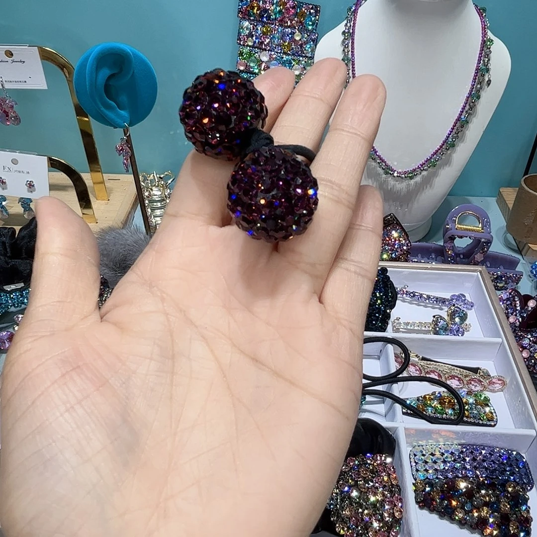铁合金布艺耳钉钉