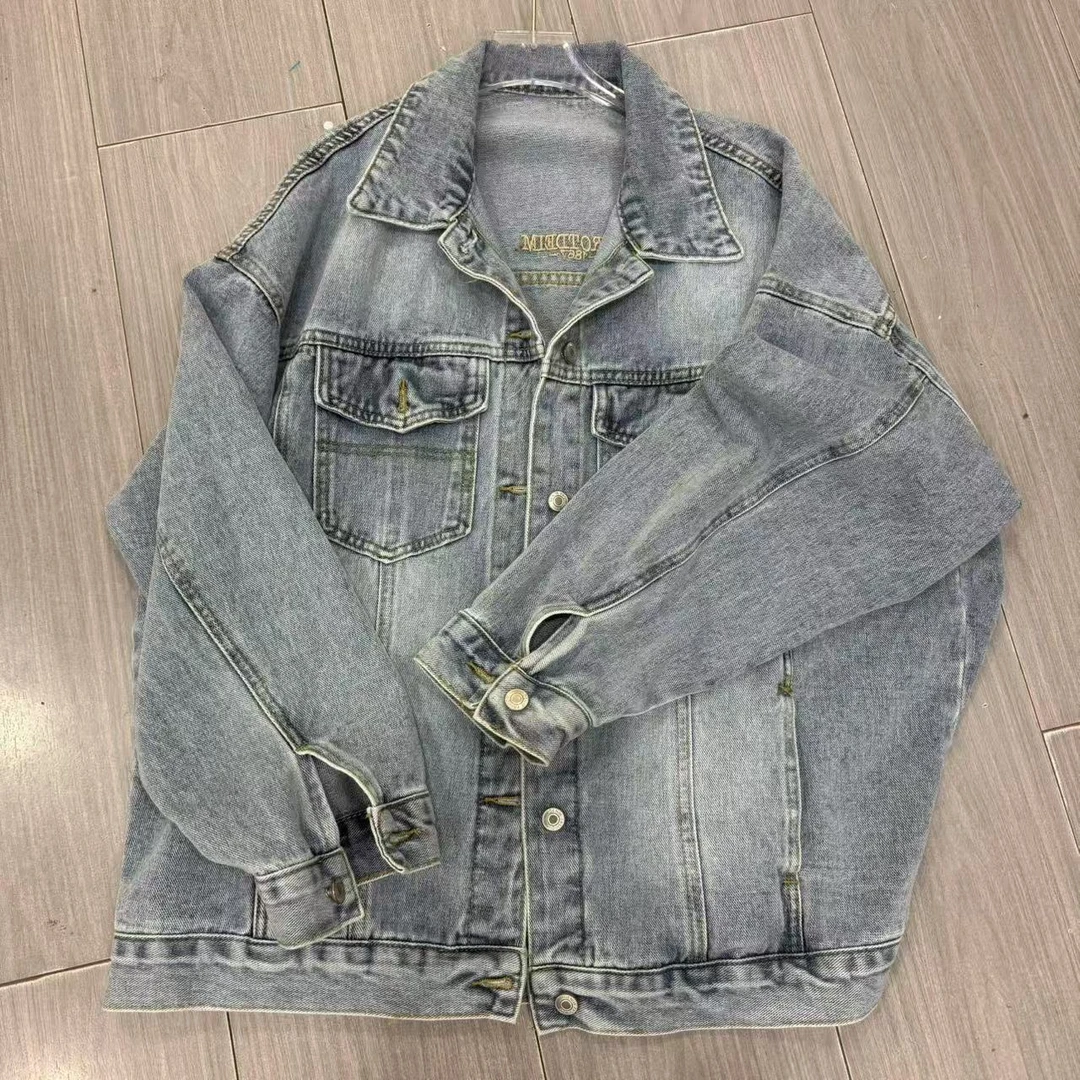 【雅希定制】美式复古牛仔外套宽松休闲百搭显瘦上衣