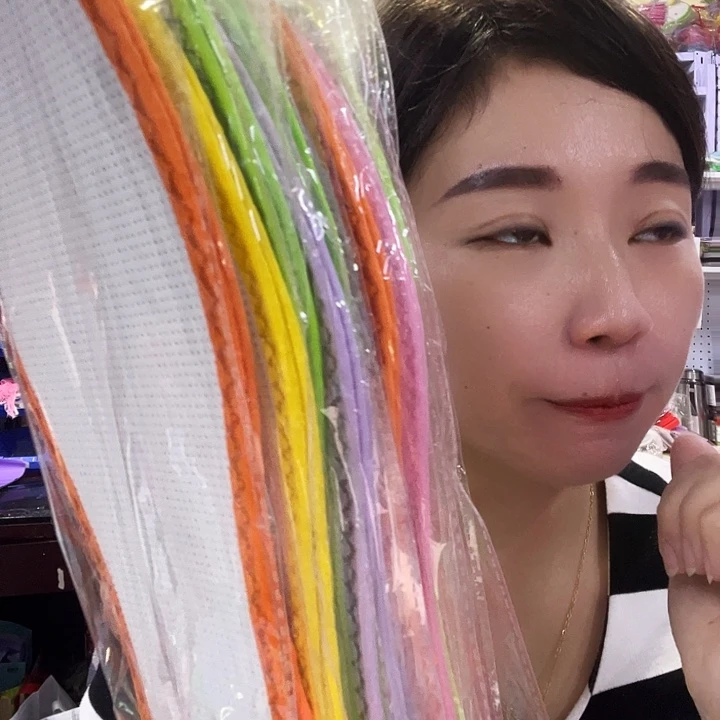 小***》十字绣鞋垫半成品正品中小格47码1