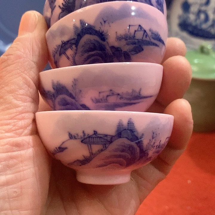 杯西****社景德镇市瓷厂生产的杯子