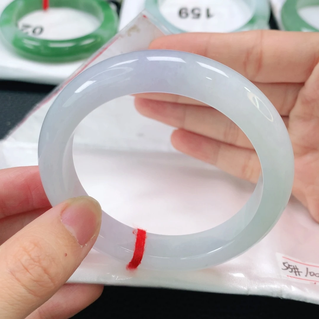 未镶嵌手镯翡翠缅甸58