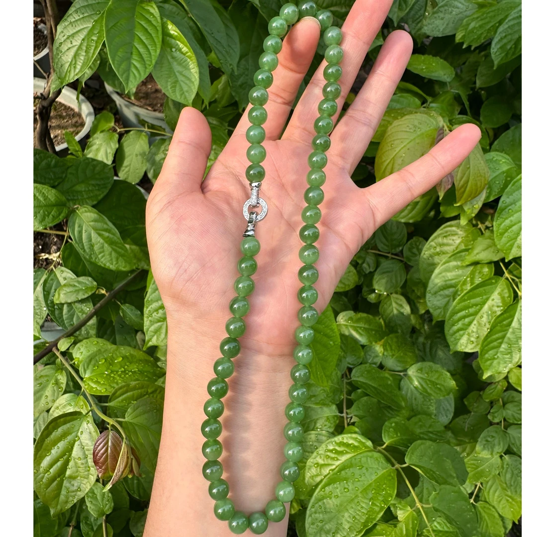 七号矿苹果绿项链卡8无黑点俄碧（多样性发其一）