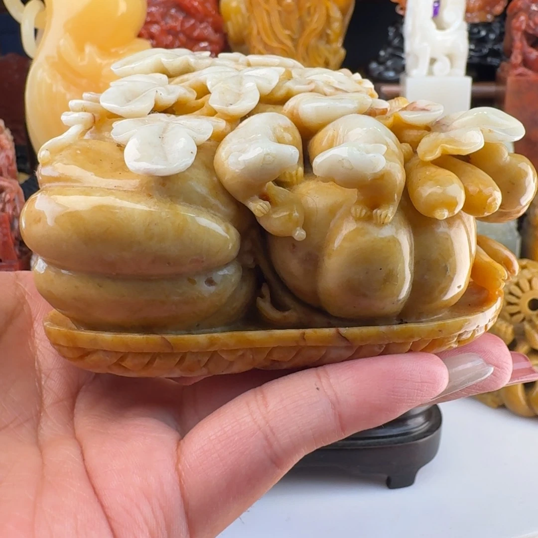 寿山石小精品摆件