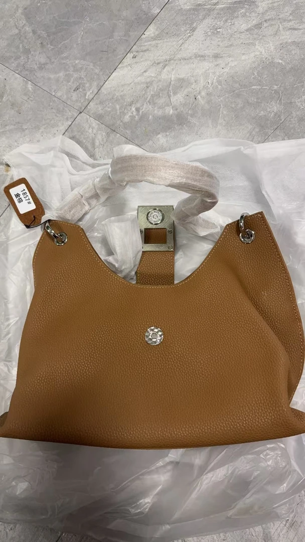 【点点福利】1857金棕【清货有瑕】新款时尚轻奢百搭气质女包