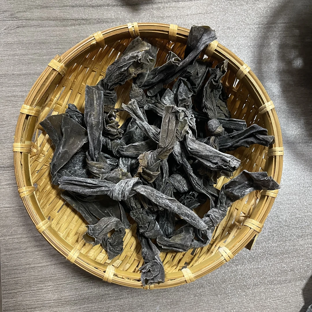 三个渔夫福建霞浦干鲜海带结无泥沙厚海带扣免洗火锅凉拌煲汤