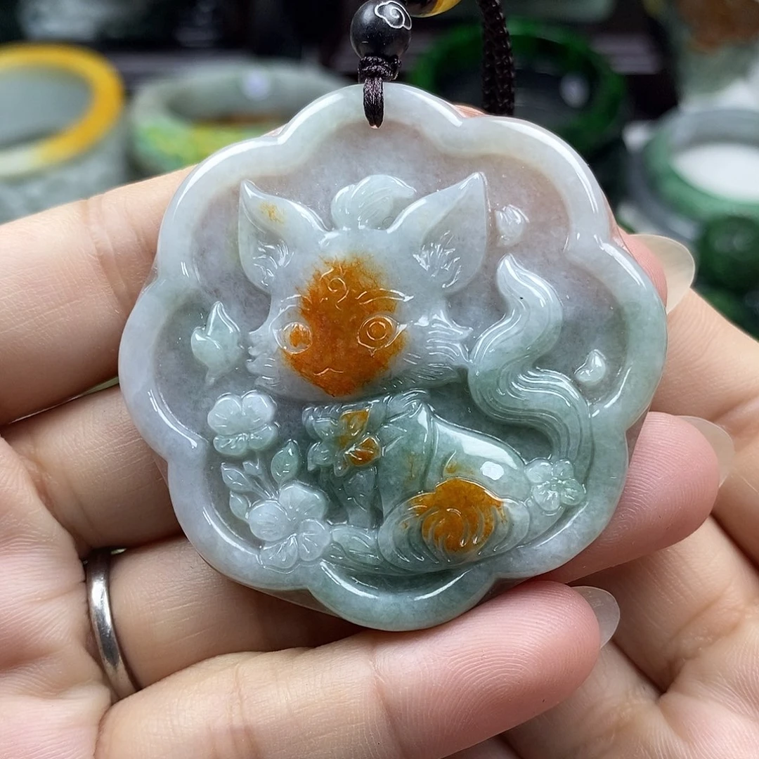 颈饰未镶嵌翡翠牌子