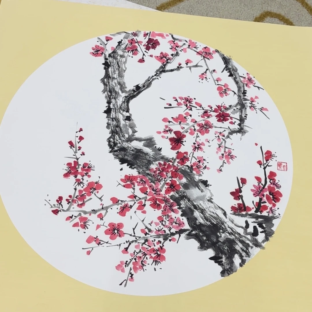国画50-50卡纸作品艺