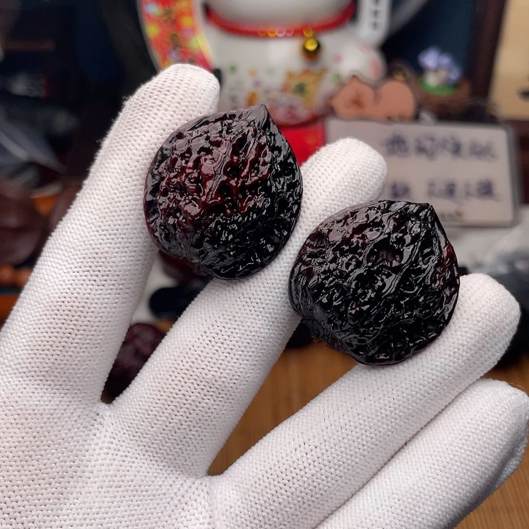 吊坠文玩核桃小官帽