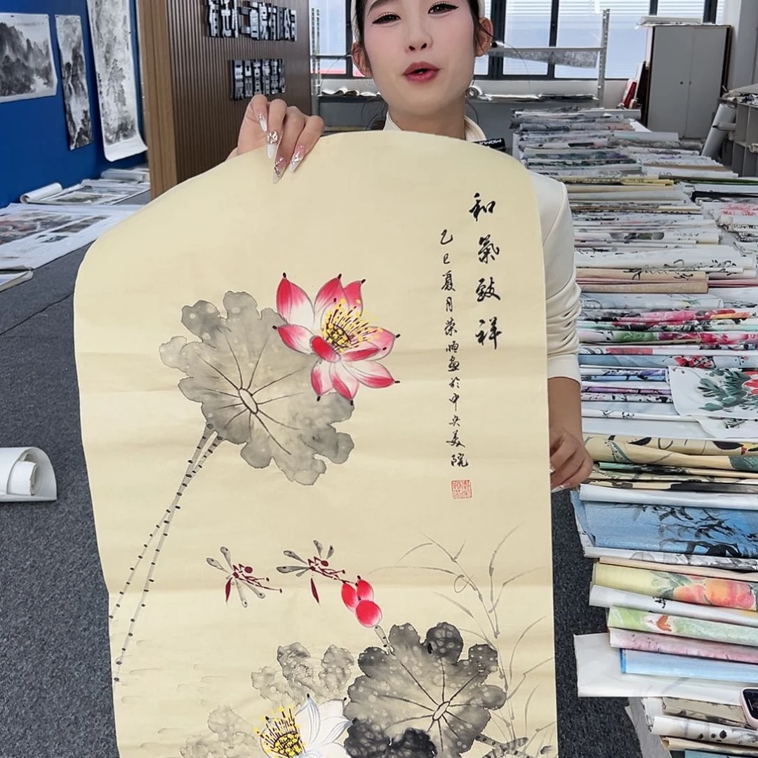 国画国画作品纯手绘