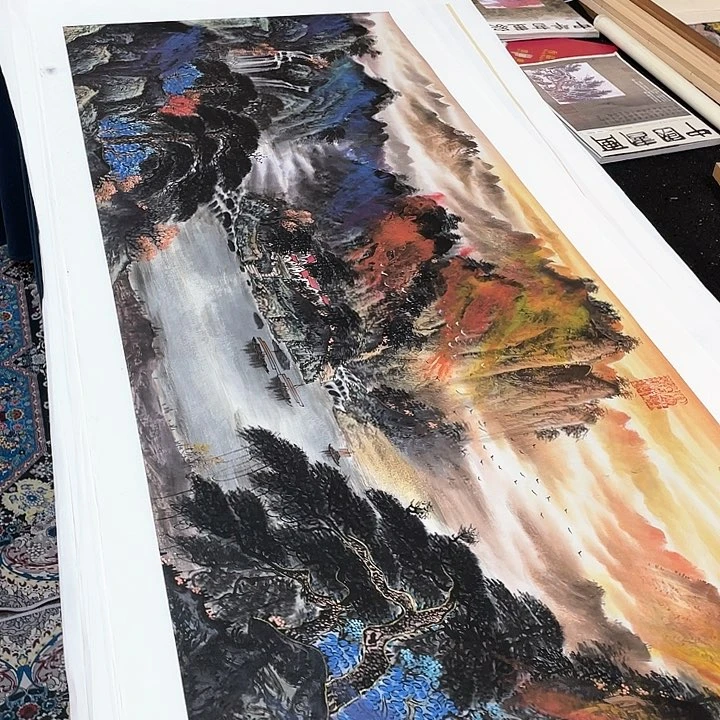 国画书画描金拓染金石传拓手写