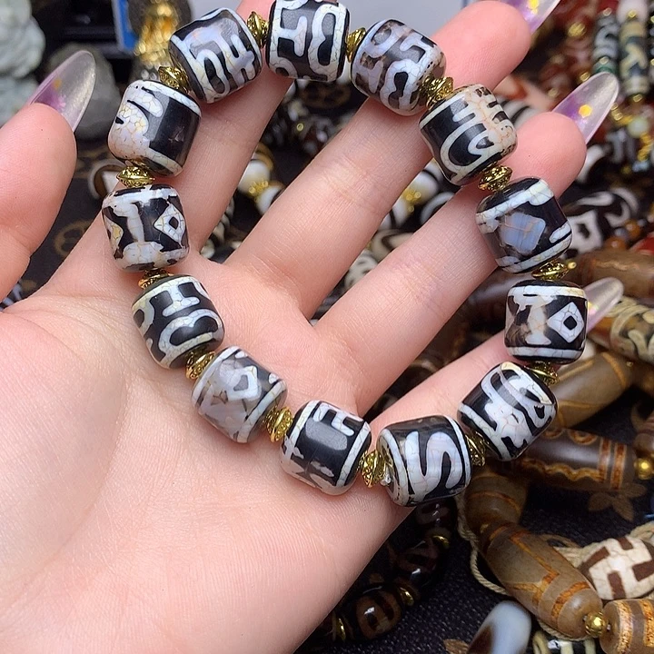 玛瑙/玉髓未镶嵌发一条