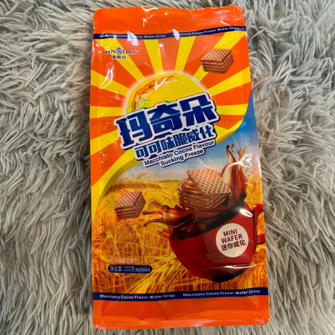 英伦风味玛奇朵可可味威化饼干