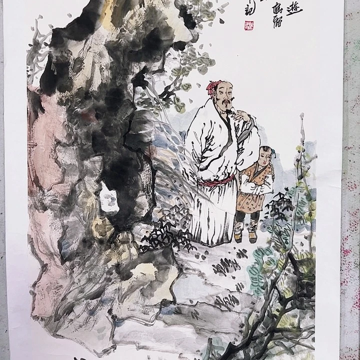 国画吴树强老师书画作品