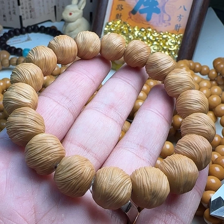 猴头核桃手串全品龙炎大鬼印尺寸14mm