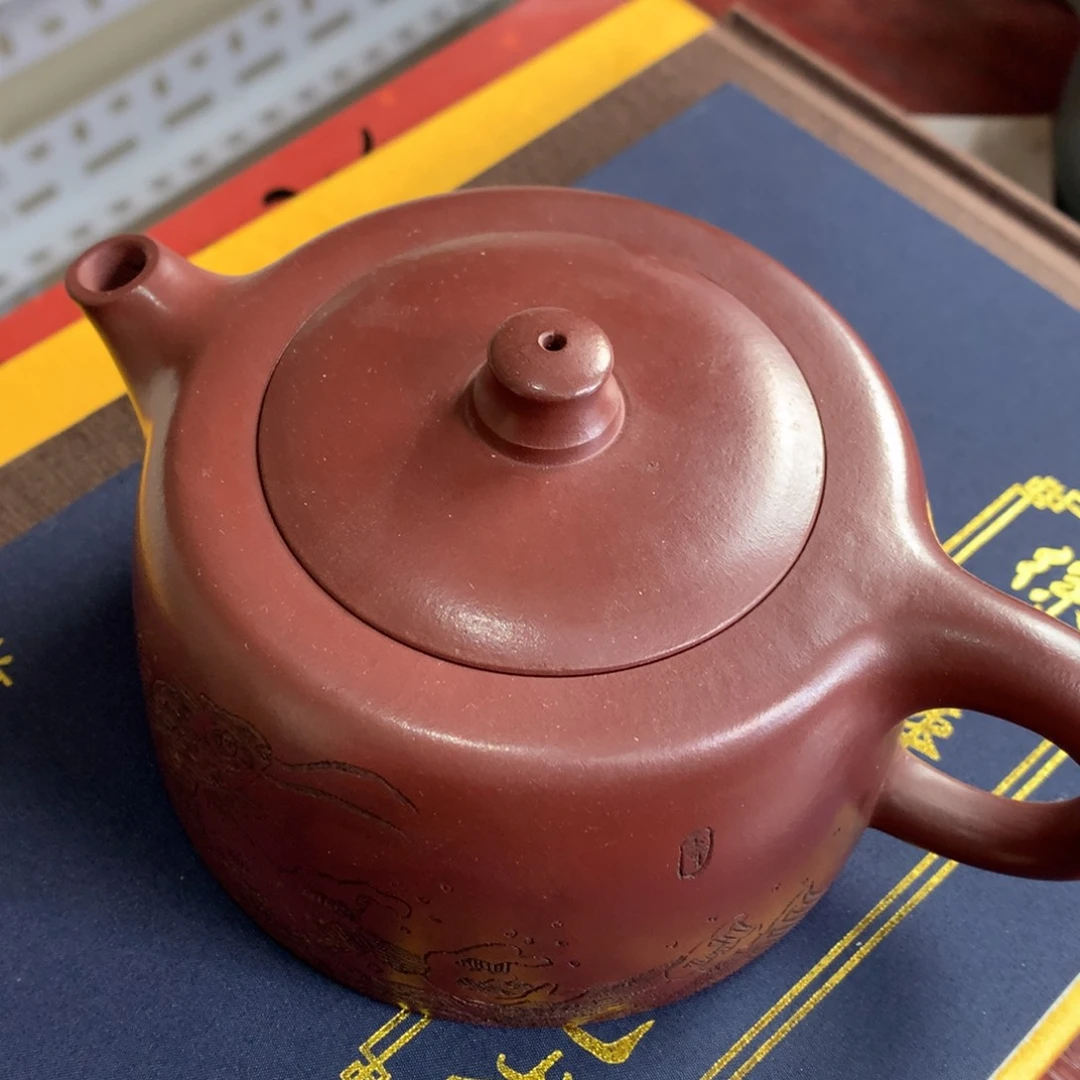 紫砂茶壶原矿手工115