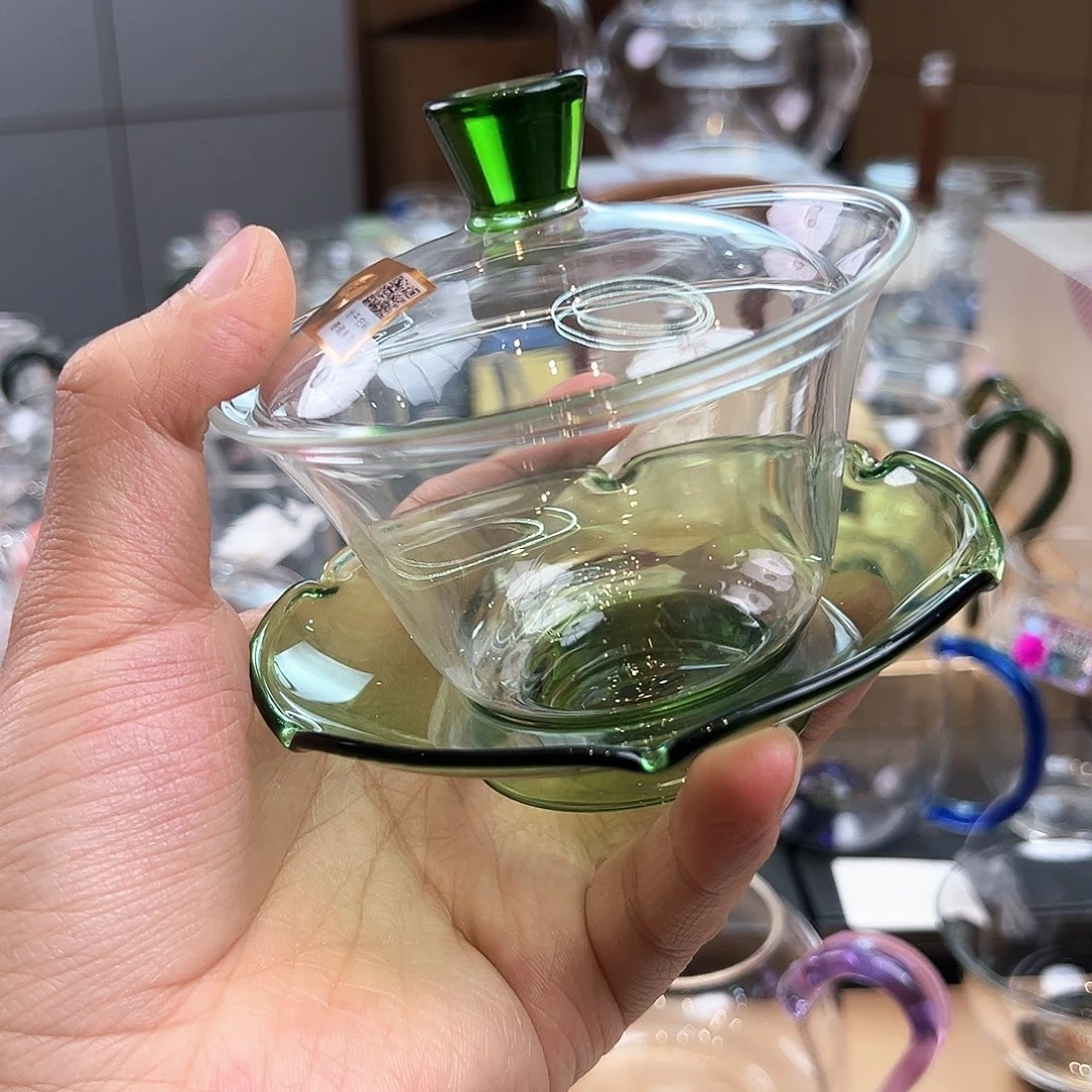 湖绿色荷叶盖碗。。。。。。。。