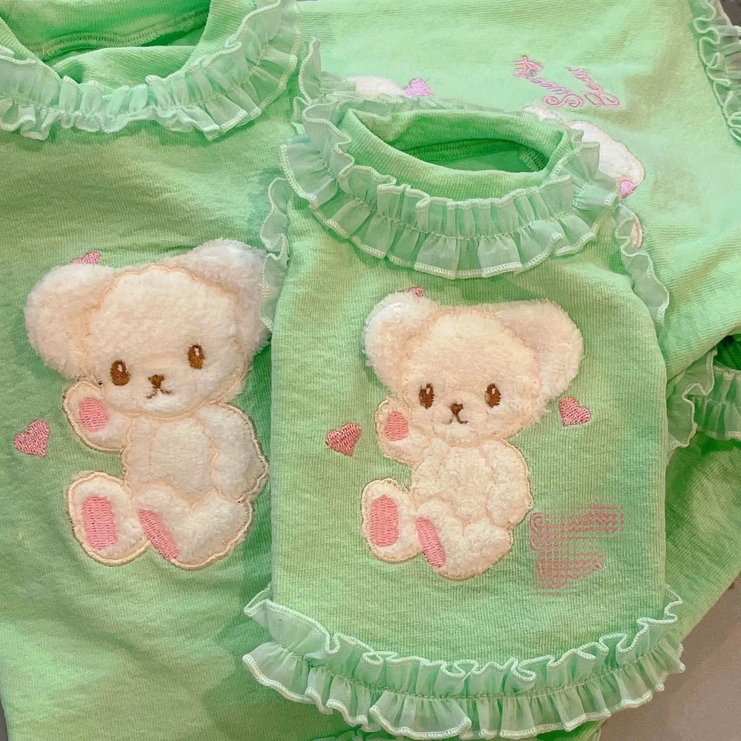 宠物衣服春秋冬背心防掉秋冬季博美比熊泰迪狗狗猫咪幼猫款针织