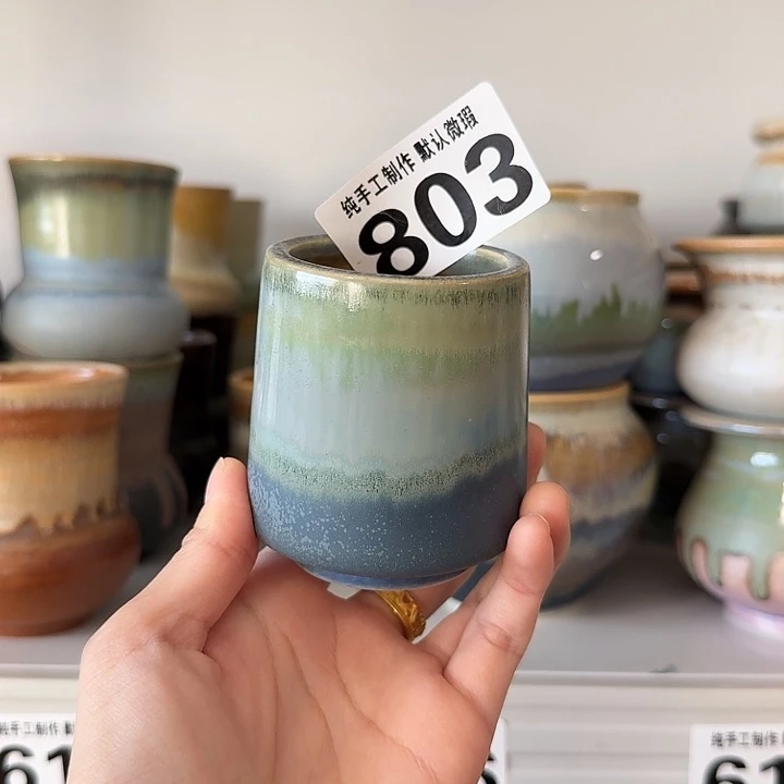 景德镇手工陶瓷盆 口5
