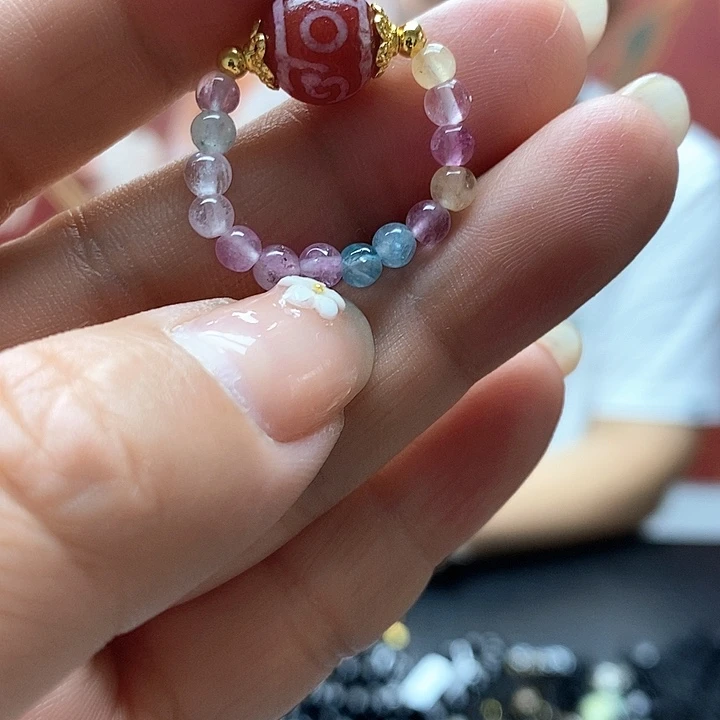 玛瑙/玉髓颈饰合金