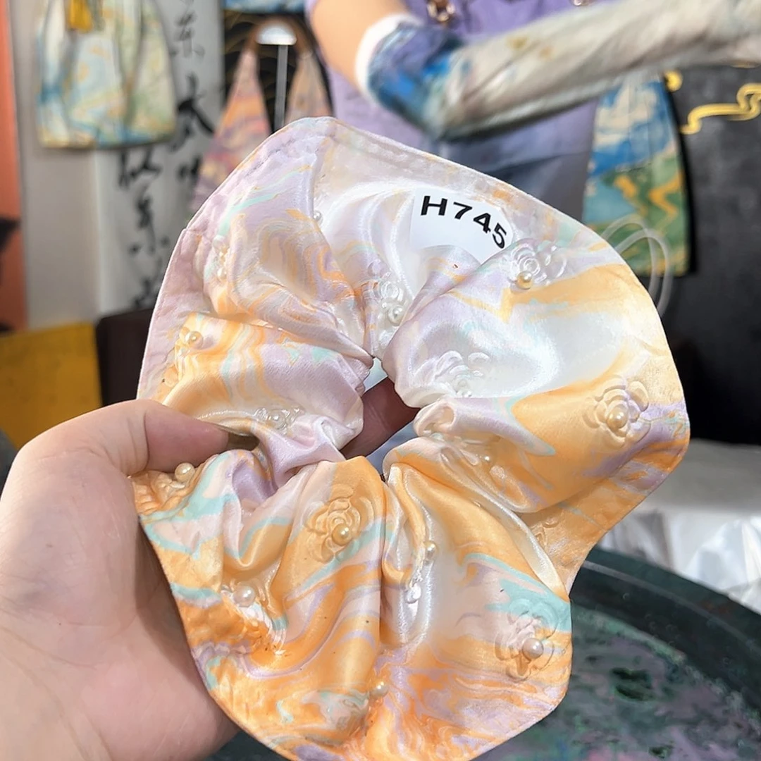 蜜***茶745精品圆饼发圈