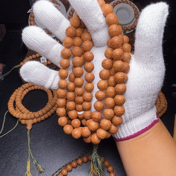 凤眼菩提手串12.5mm铁籽108念珠高油高密