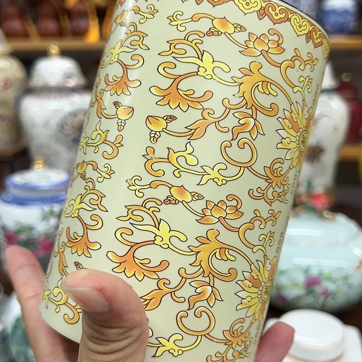 高端陶瓷茶叶密封罐