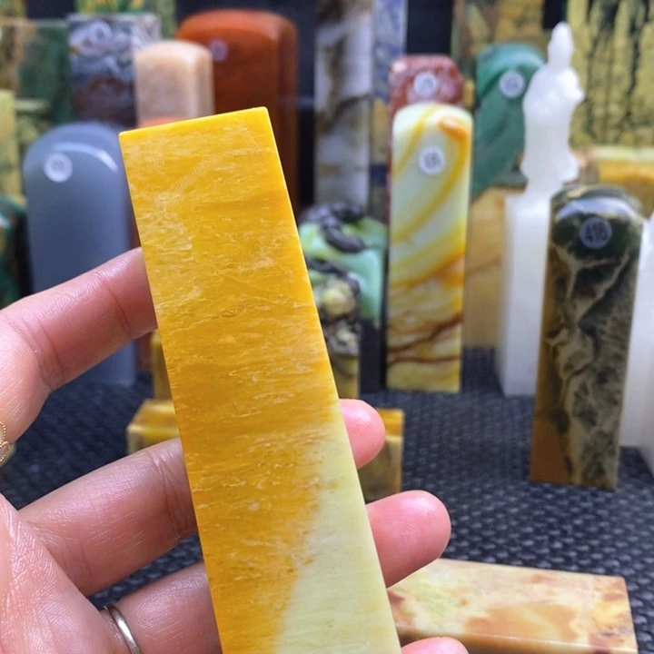 青田石彭*青田石印章石