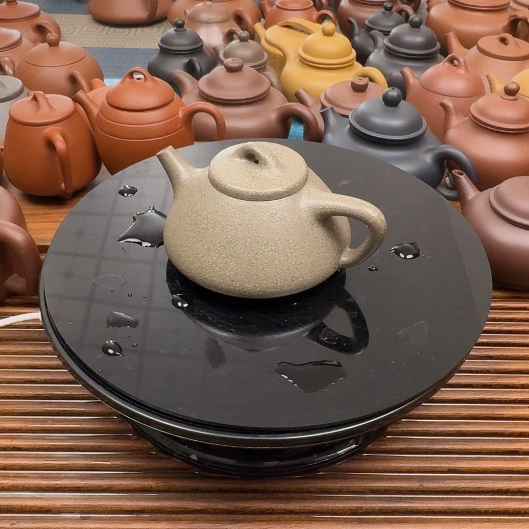 紫砂茶壶半手工制作