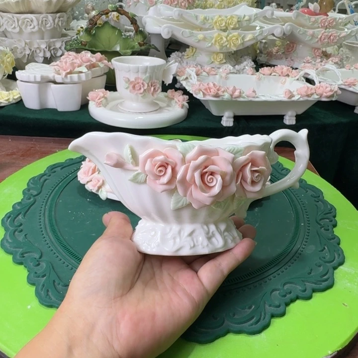 玫瑰花倒流杯料汁杯