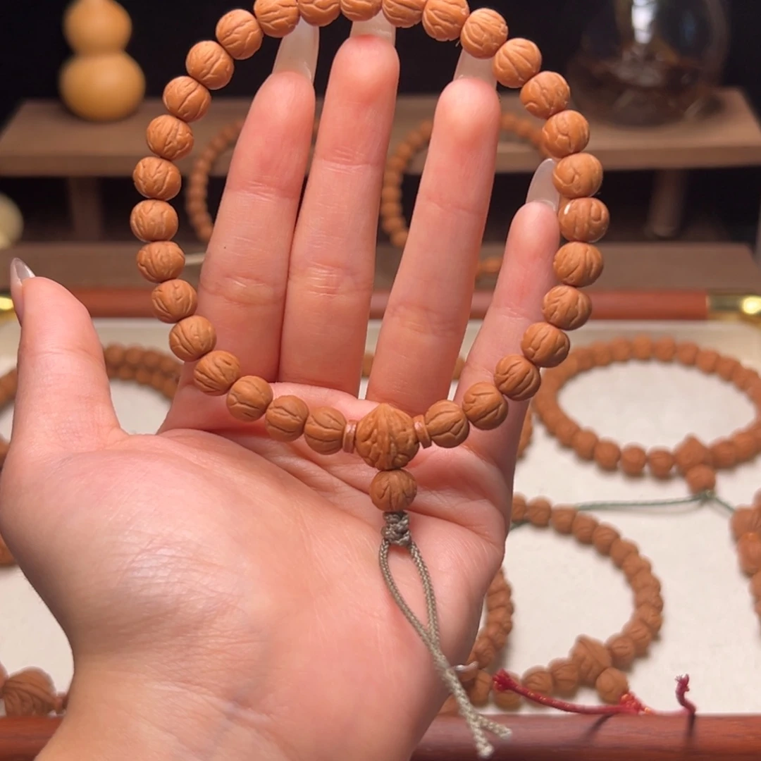 无****木质类陕西龙纹桃核8.5