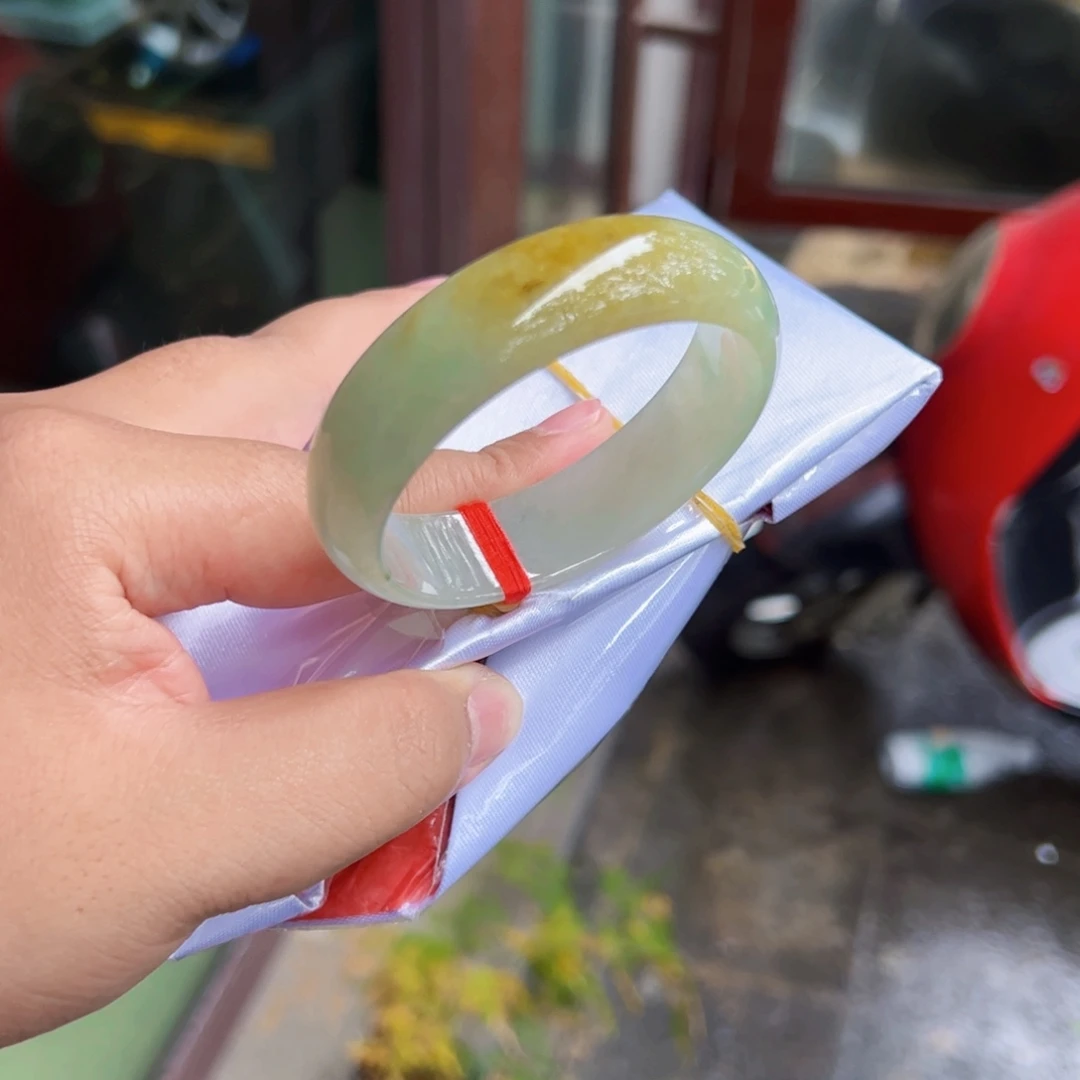 翡翠未镶嵌手镯圈口58/59