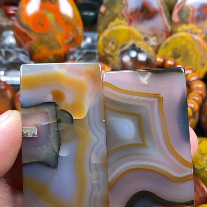 【闪购商品】玛瑙/玉髓颈饰未镶嵌大*