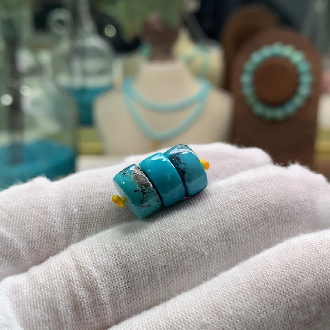 绿松石未镶嵌配饰