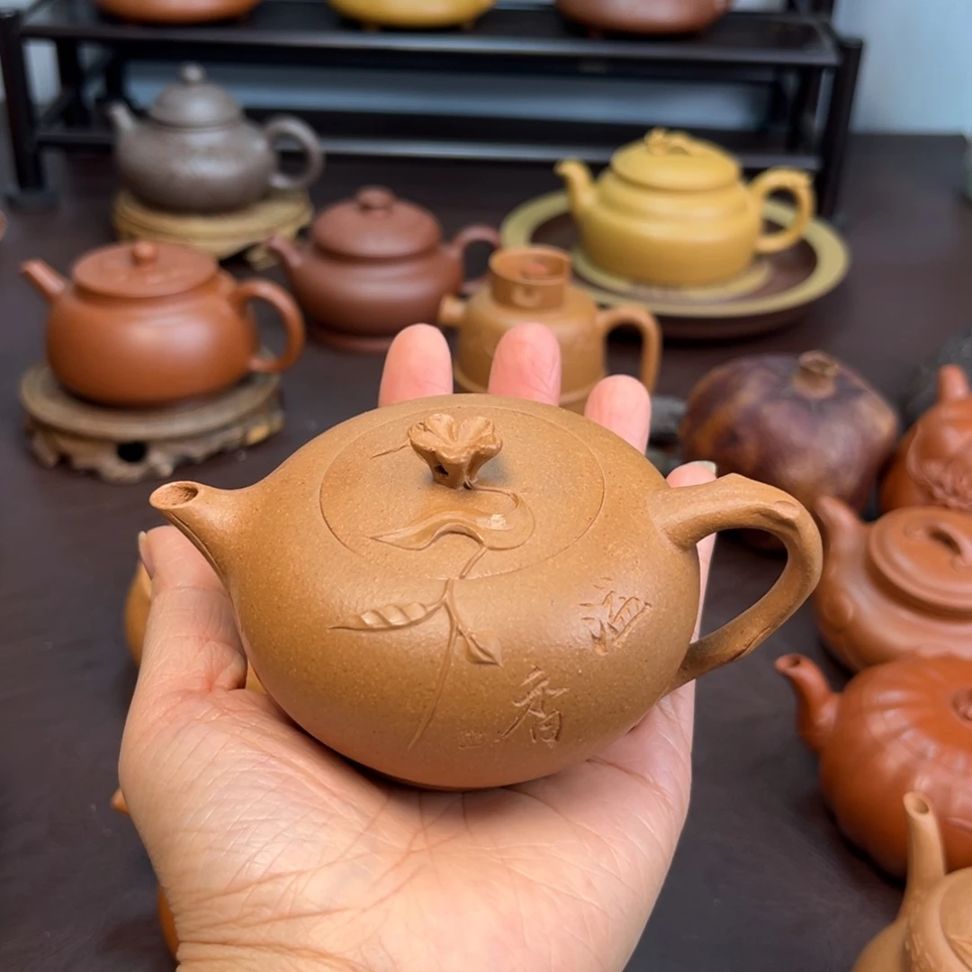 紫砂茶壶手工制作原矿紫砂