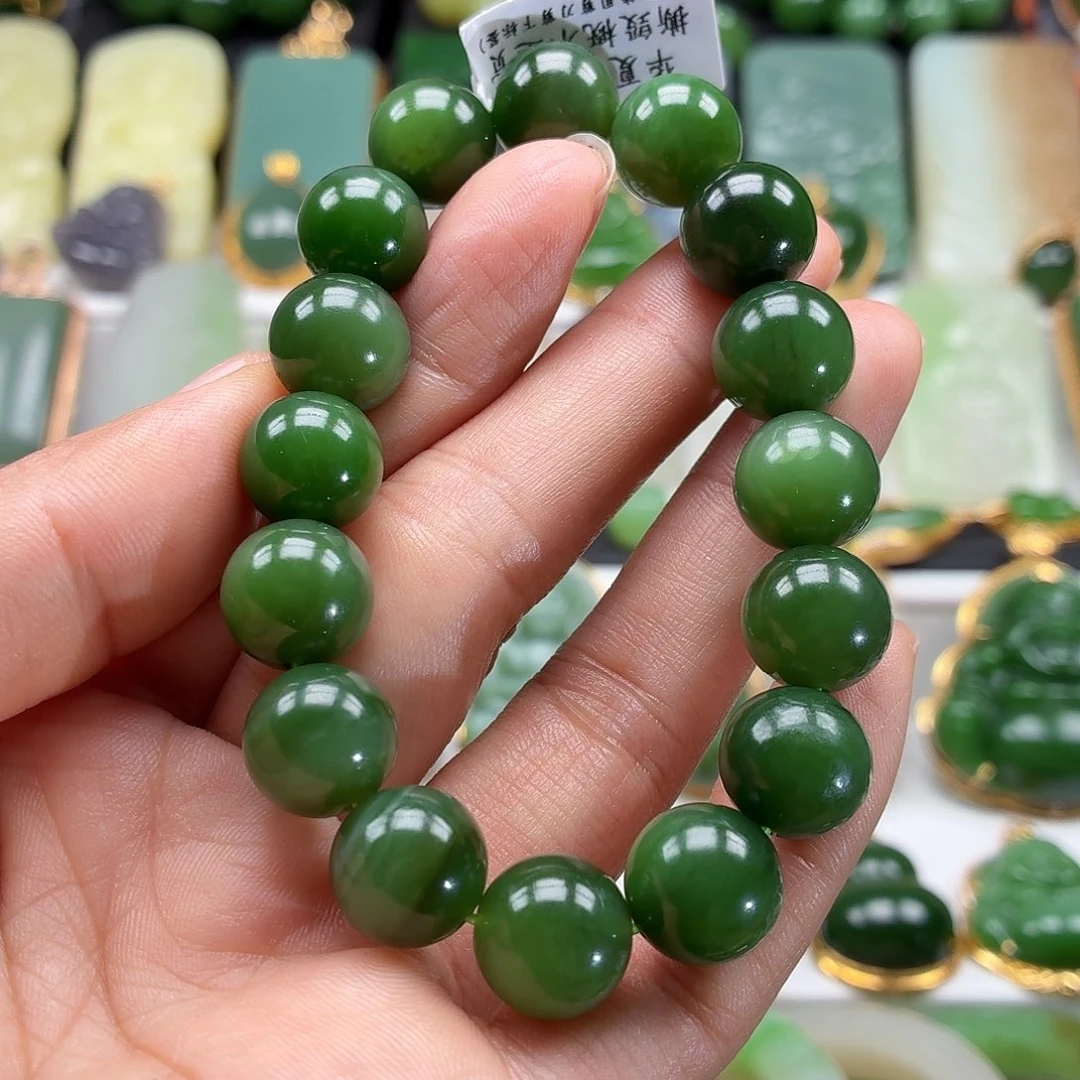 和田玉未镶嵌颈饰12