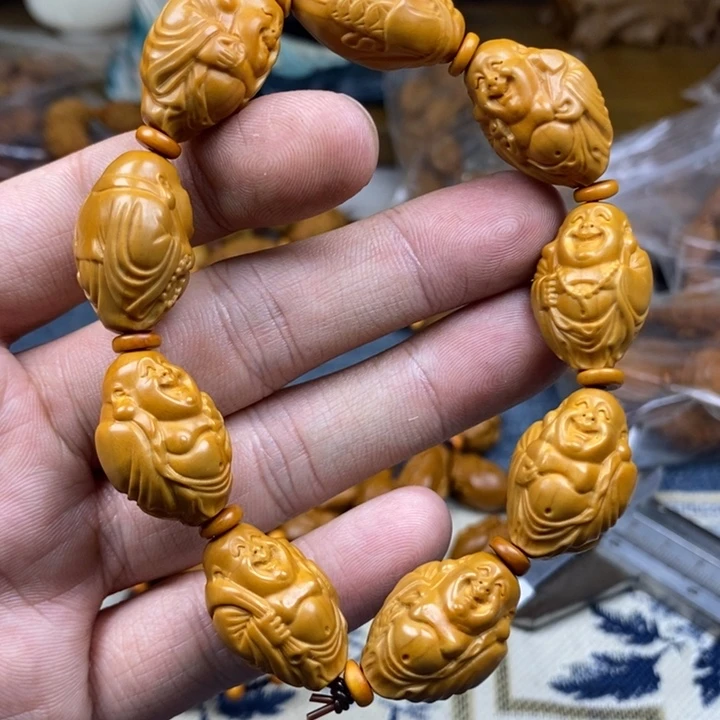 橄榄核手串/手链橄榄核雕工艺手串