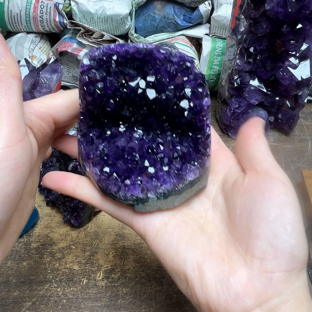 未镶嵌紫晶大型摆件（非配饰）?****?