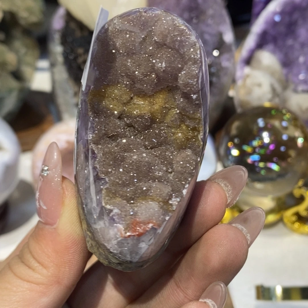 紫晶大型摆件（非配饰）未镶嵌软糖