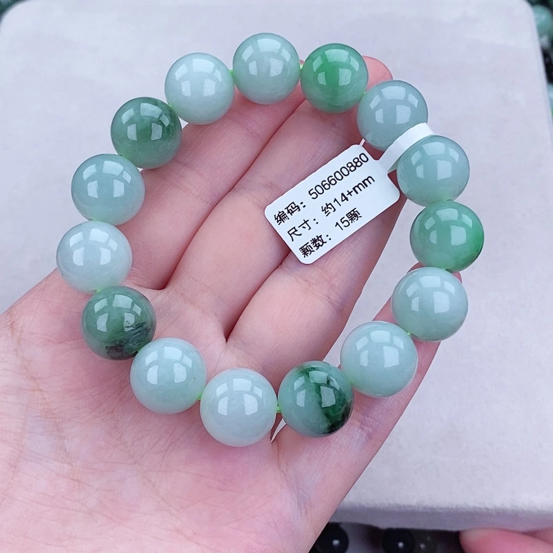 翡翠未镶嵌毛衣链