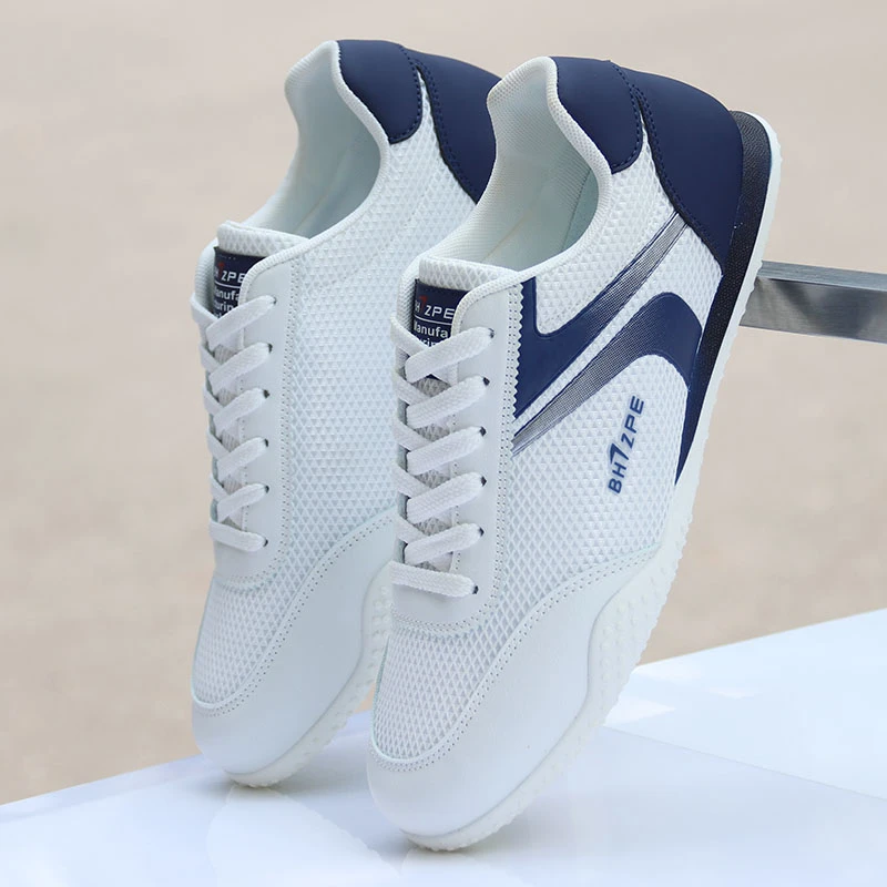 阿甘鞋新款韩版潮流运动鞋防臭网面休闲板鞋轻便跑步潮鞋白色鞋子