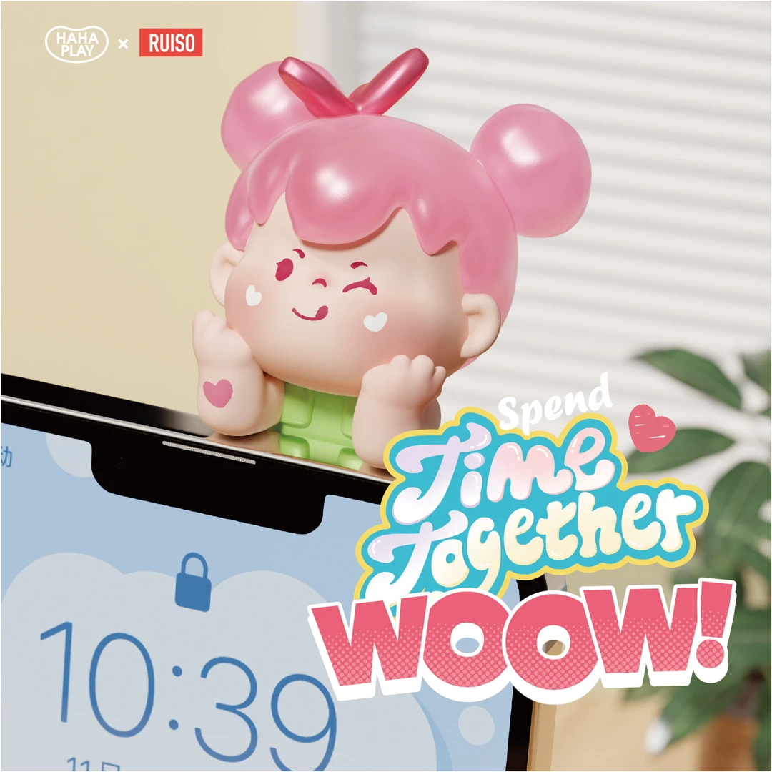 【woow趴趴陪伴你的小时光】壳桃果家正版盲盒手办可爱礼品礼物